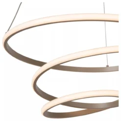Hanglamp Espiral taupe