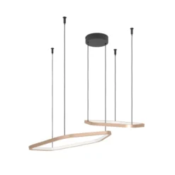 Hanglamp Estrella 2-lichts brons
