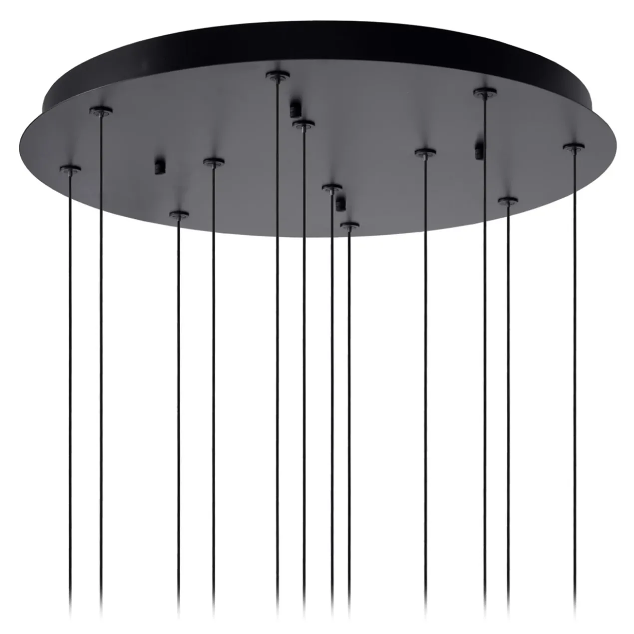 Hanglamp Gisela 12-lichts rond amber