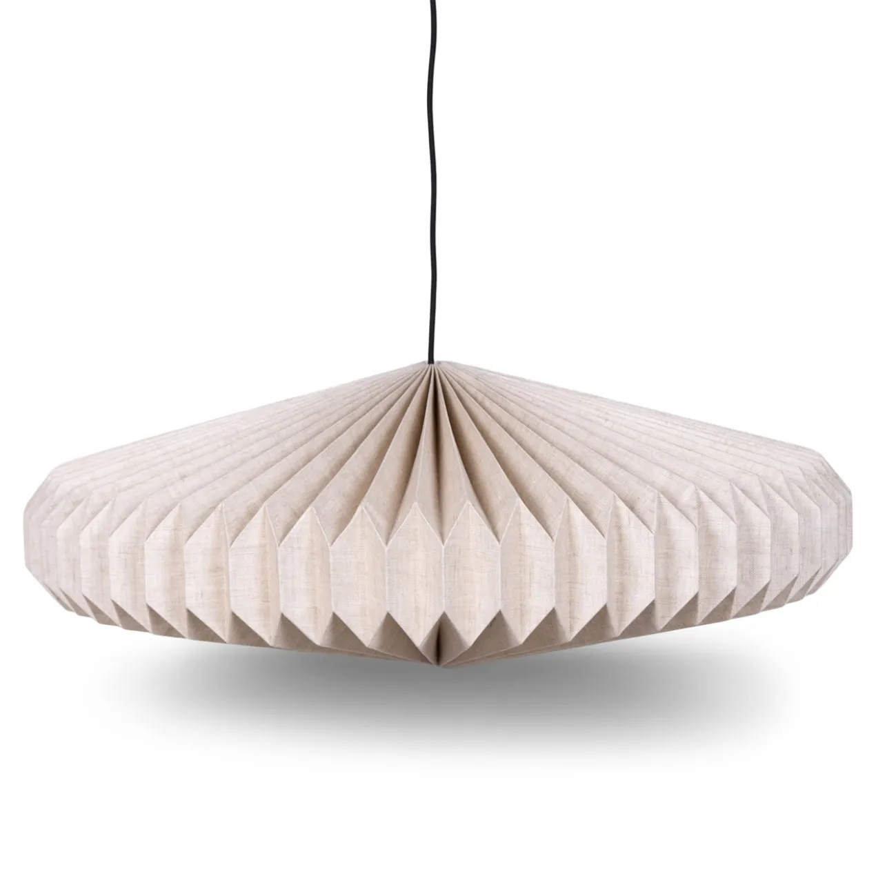 Hanglamp Jinx linen natural Ø80 cm