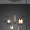 Hanglamp Lizie 5-lichts rond brons