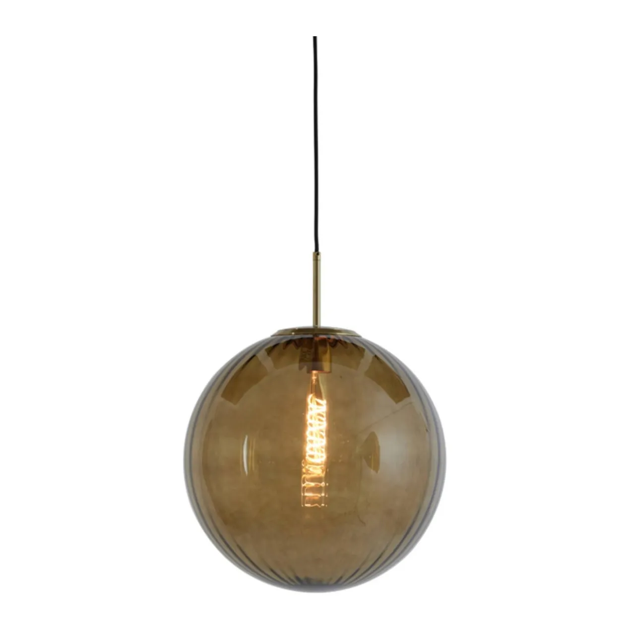 Hanglamp Magdala bruin Ø30 cm