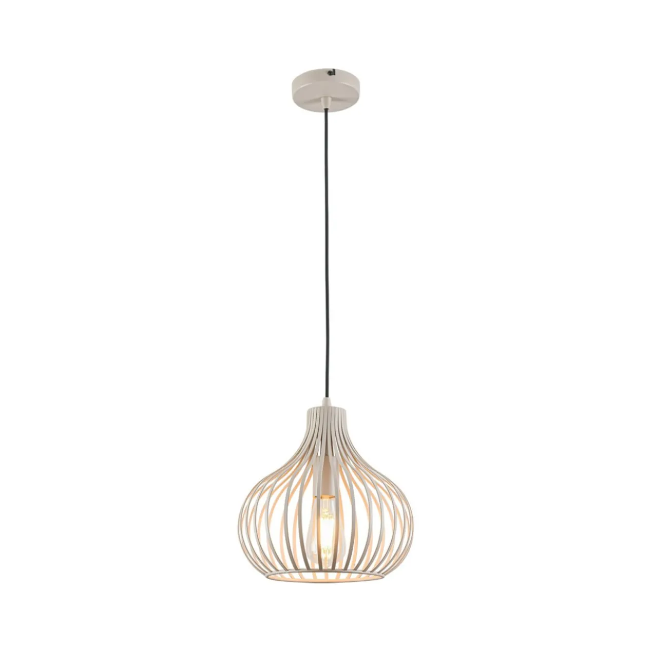 Hanglamp Morgana creme Ø28 cm