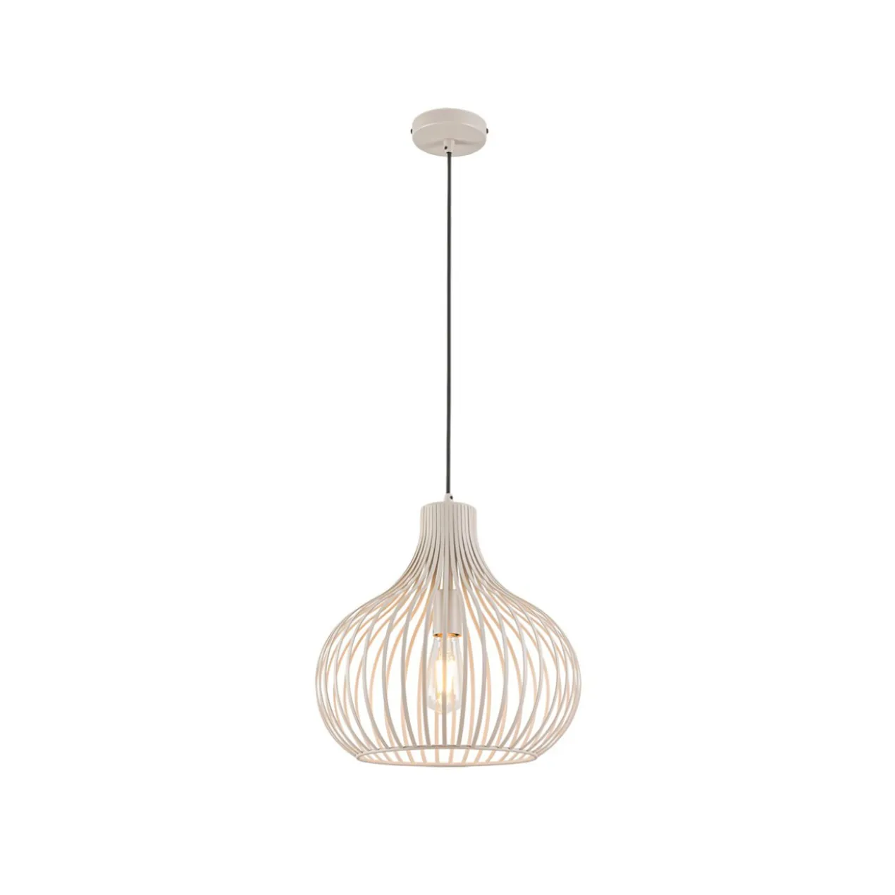 Hanglamp Morgana creme Ø38 cm