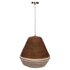 Hanglamp Nina cinnamon seagrass