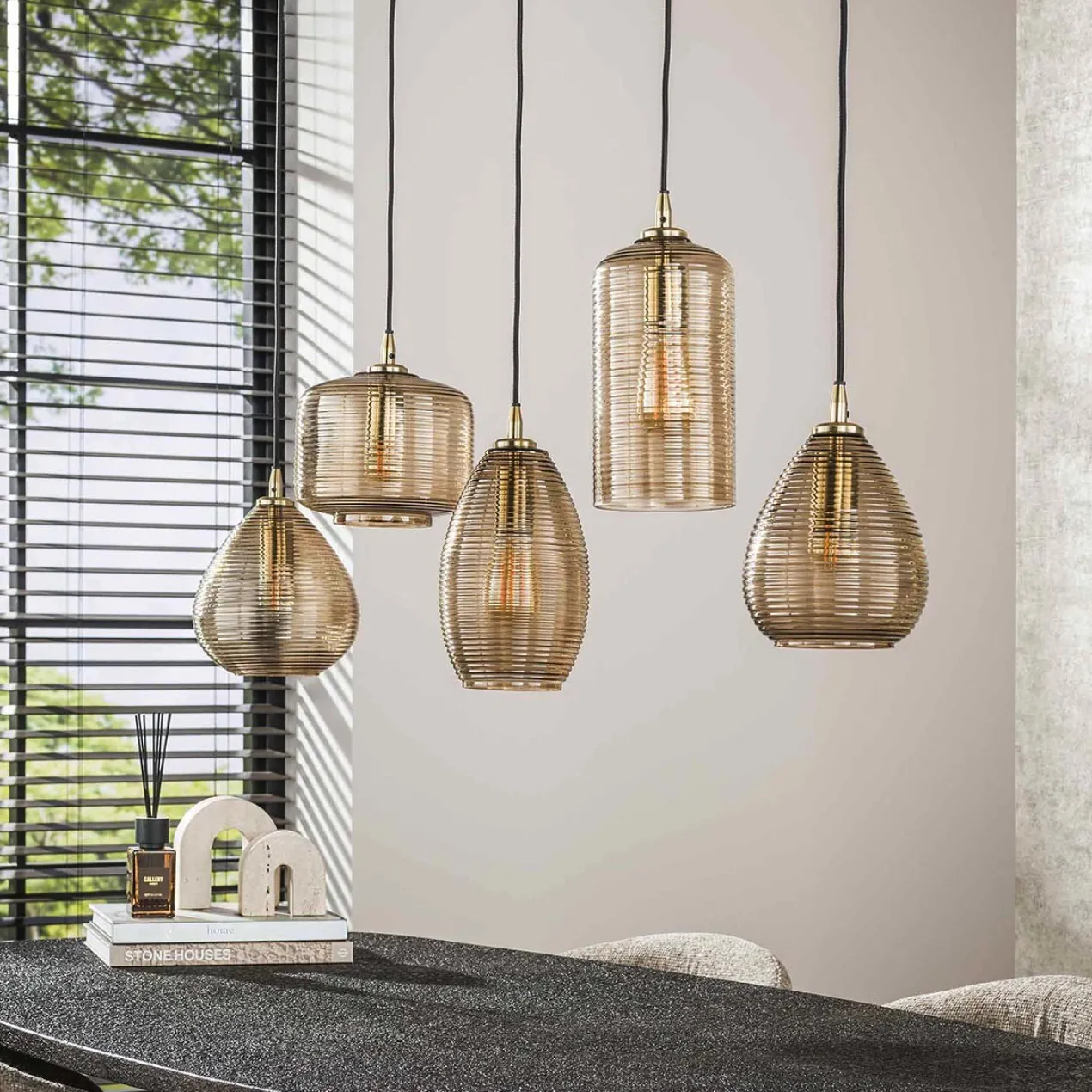 Hanglamp Nouveau Stripes 5