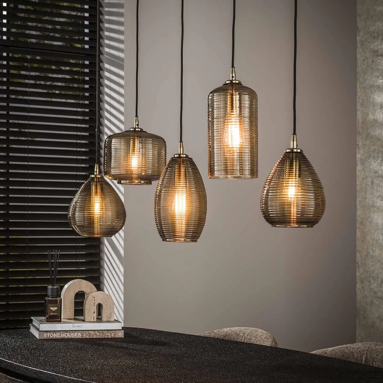 Hanglamp Nouveau Stripes 5