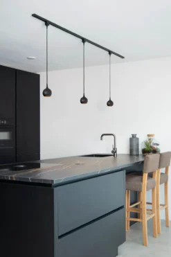 Hanglamp/Pendal Track Favori 1-fase railsysteem zwart