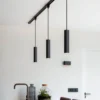Hanglamp/Pendel Track Floris 1-fase railsysteem zwart
