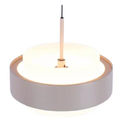Hanglamp Puleggia Balk 5-lichts creme