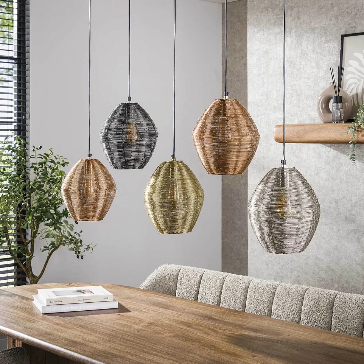 Hanglamp Quatre Couleurs