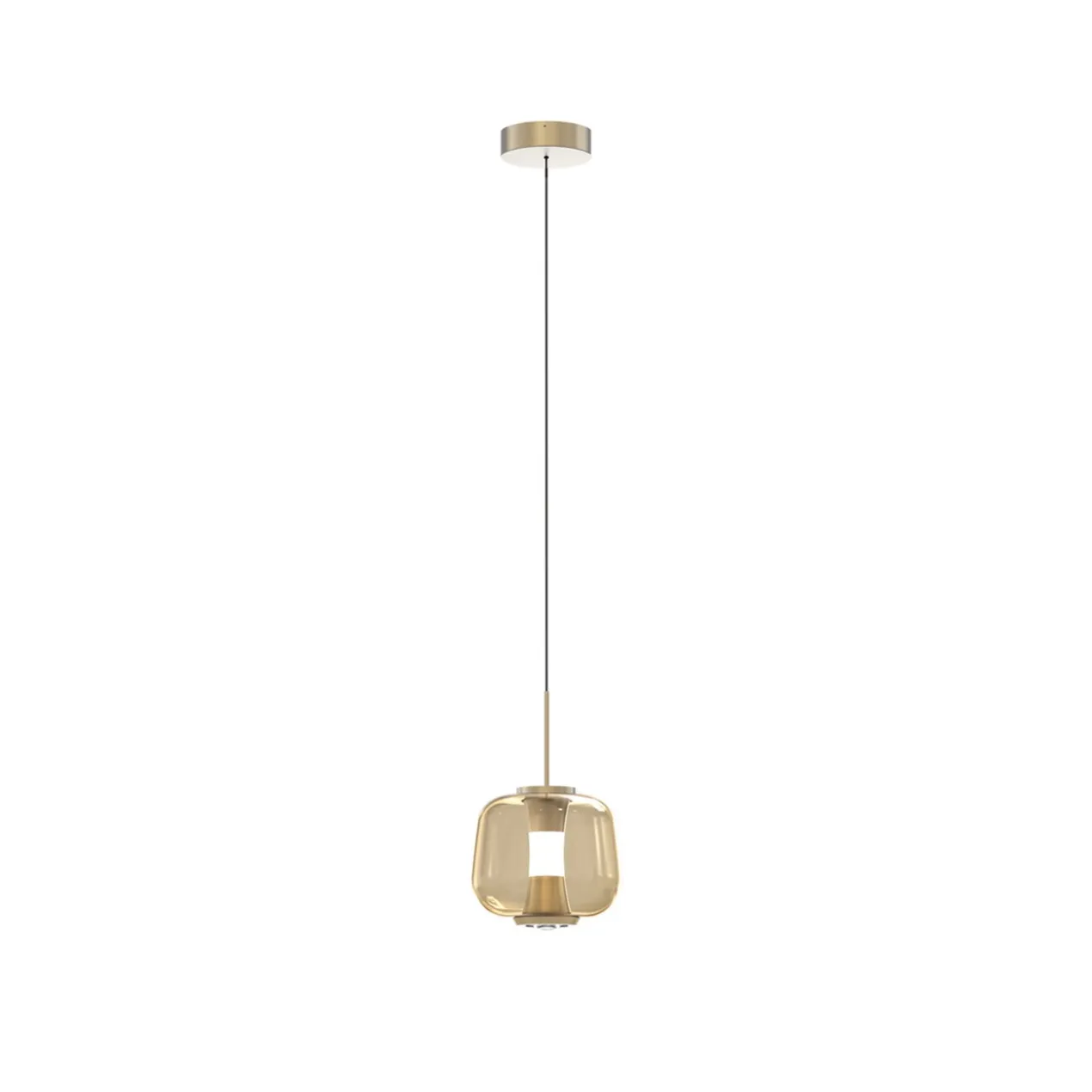 Hanglamp Rosa 1-lichts Ø21 cm rosé-goud