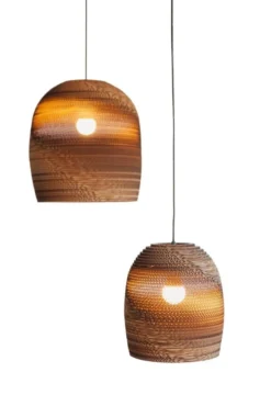 Hanglamp Scraplight bell16 blonde