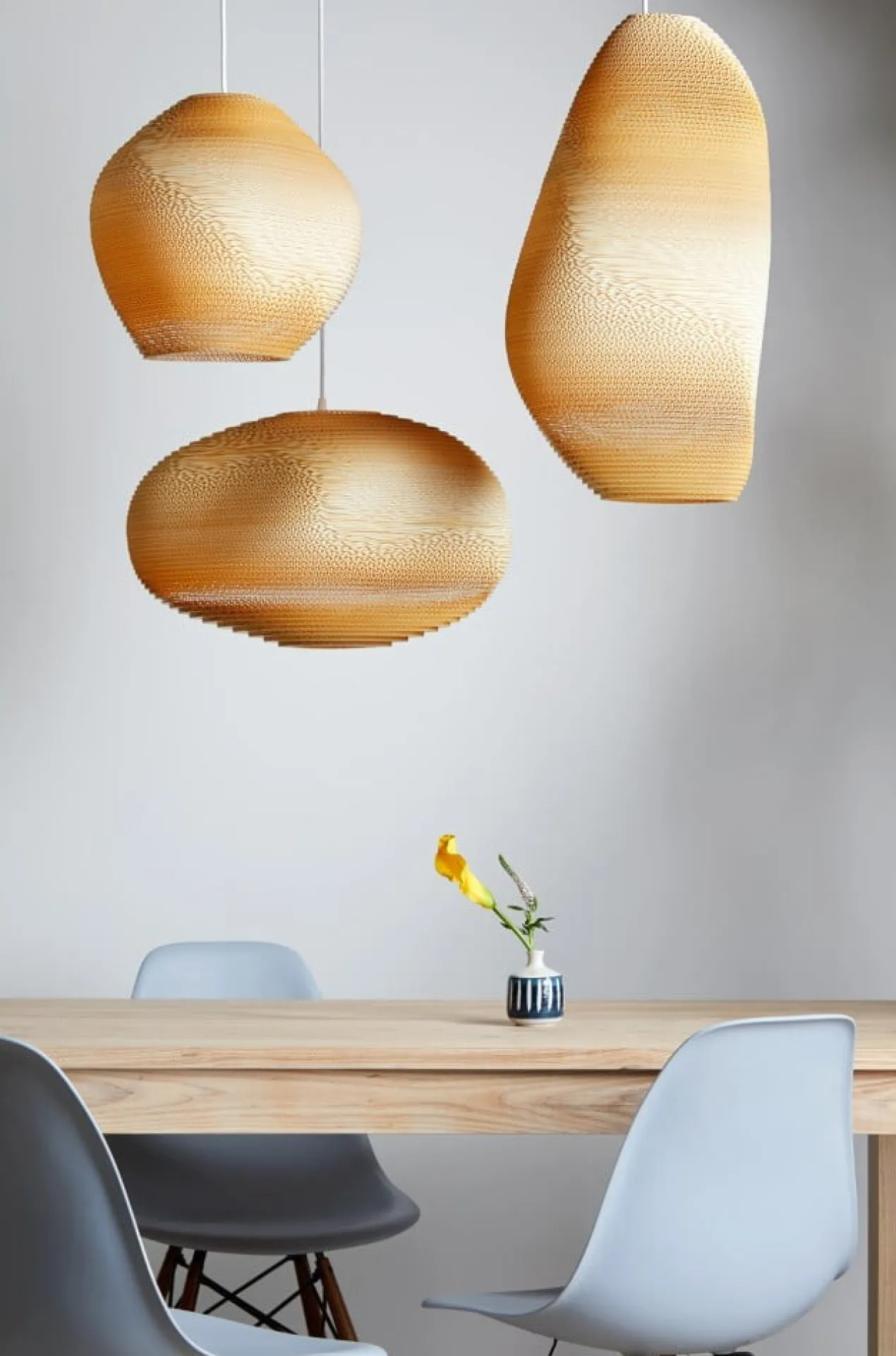 Hanglamp Scraplight Denny blonde