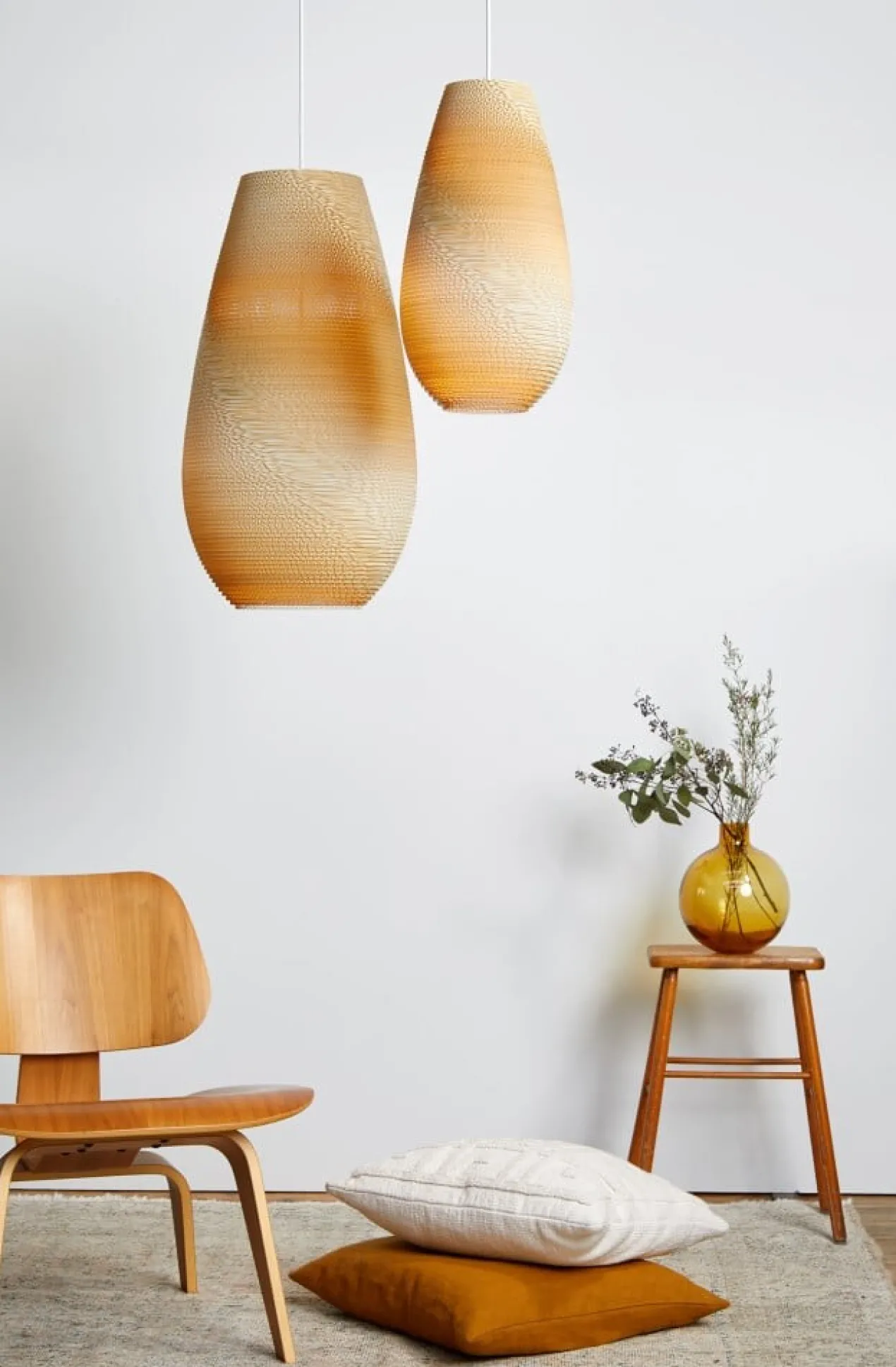 Hanglamp Scraplight Drop26 blonde