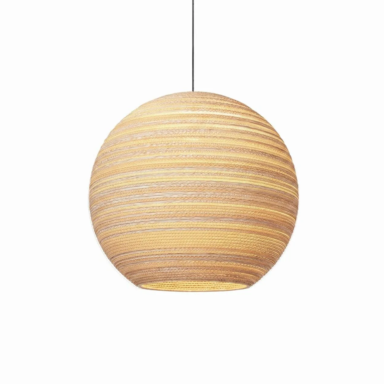 Hanglamp Scraplight Moon10 blonde