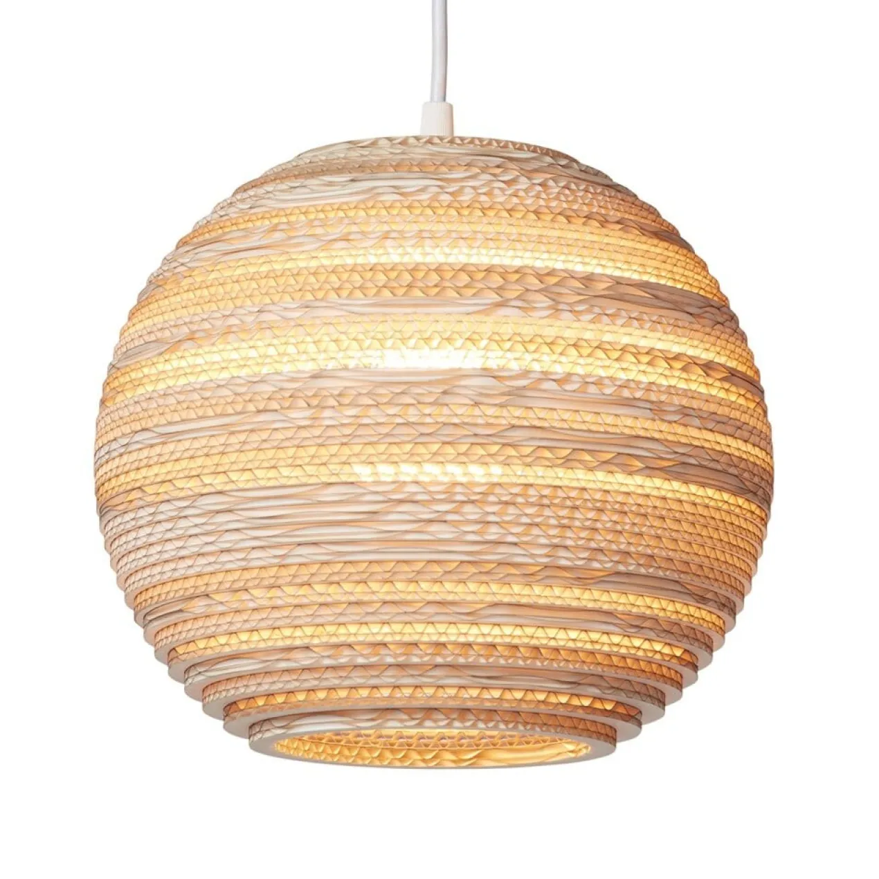 Hanglamp Scraplight Moon10 blonde