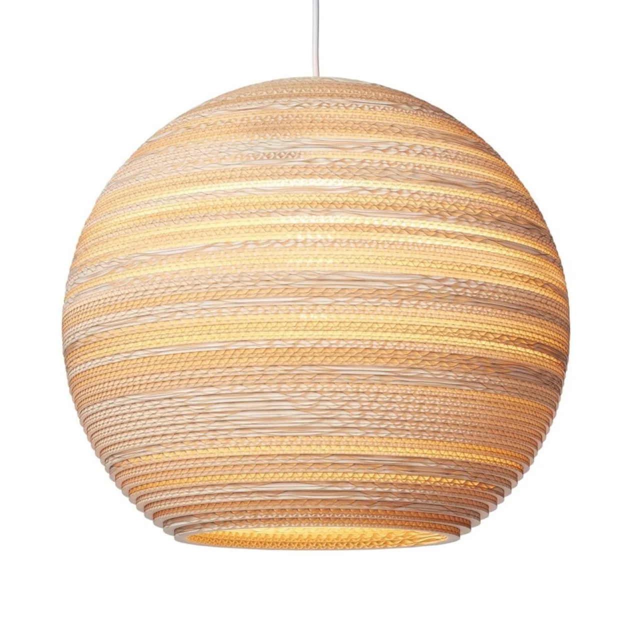 Hanglamp Scraplight Moon18 blonde