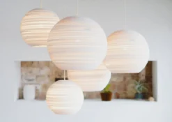 Hanglamp Scraplight Moon32 blonde