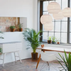 Hanglamp Scraplight Moon10 white