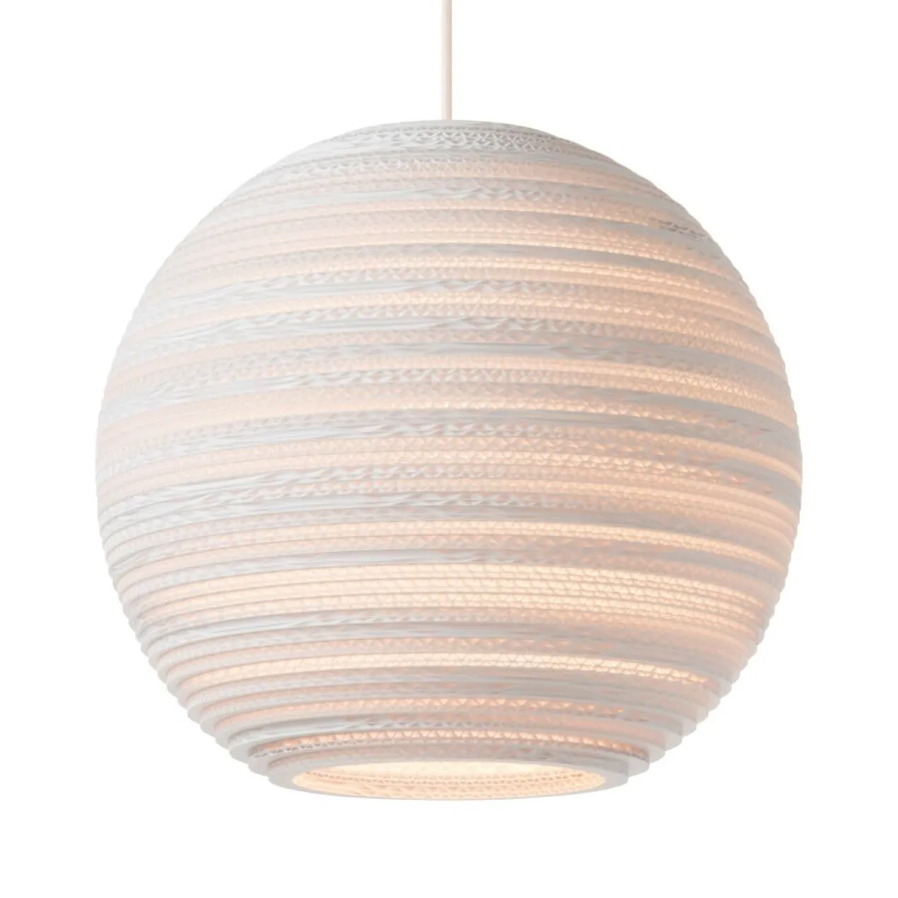 Hanglamp Scraplight Moon14 white