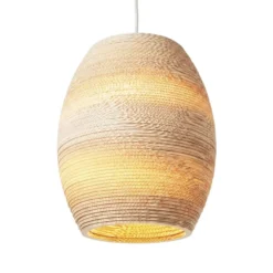Hanglamp Scraplight Oliv blonde