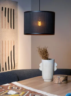 Hanglamp Tagalog Ø40 cm zwart bamboe