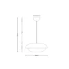 Hanglamp Younes Ø40 cm beige