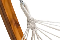Hangmat Freeke beige met standaard