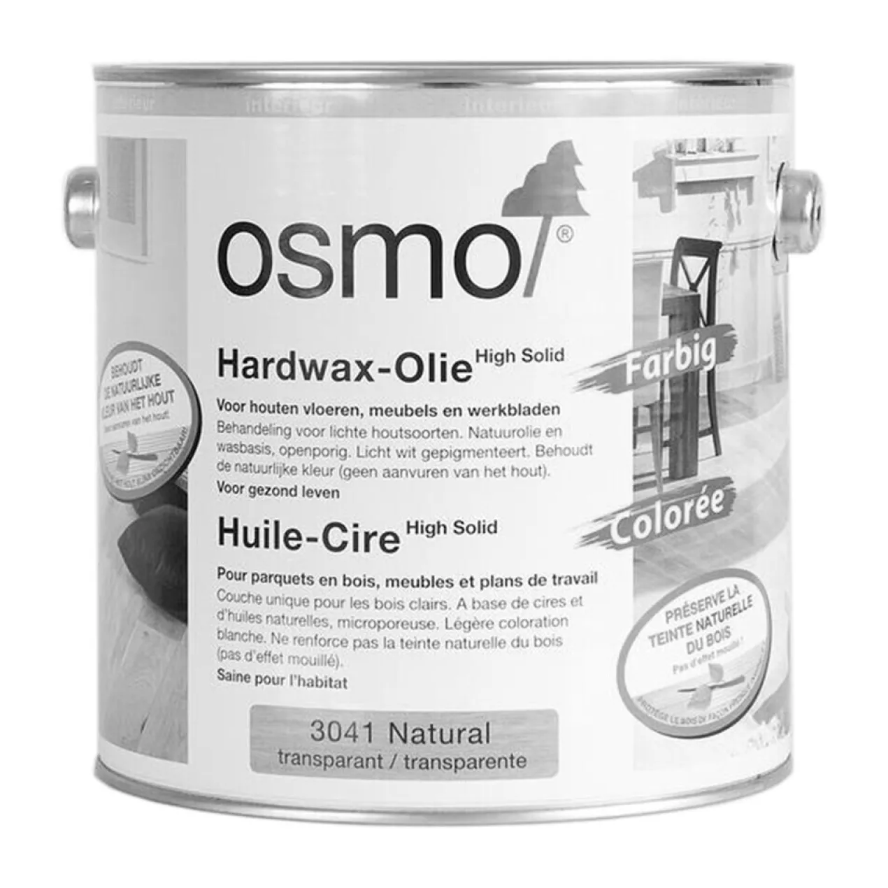 Hardwaxolie OSMO voor eikenhout