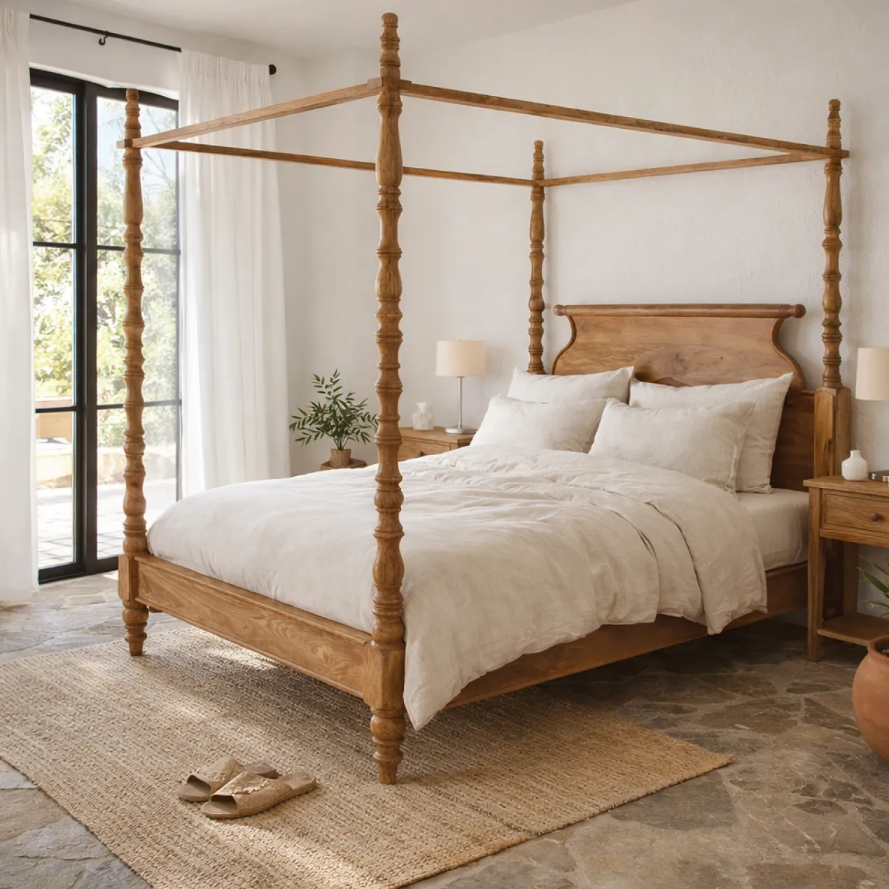 Hemelbed Bistar natural