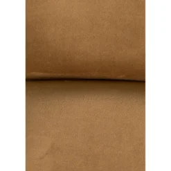 Hocker bar velvet golden brown