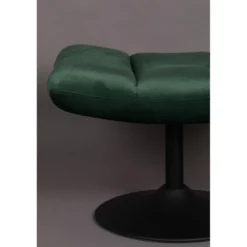 Hocker bar velvet green