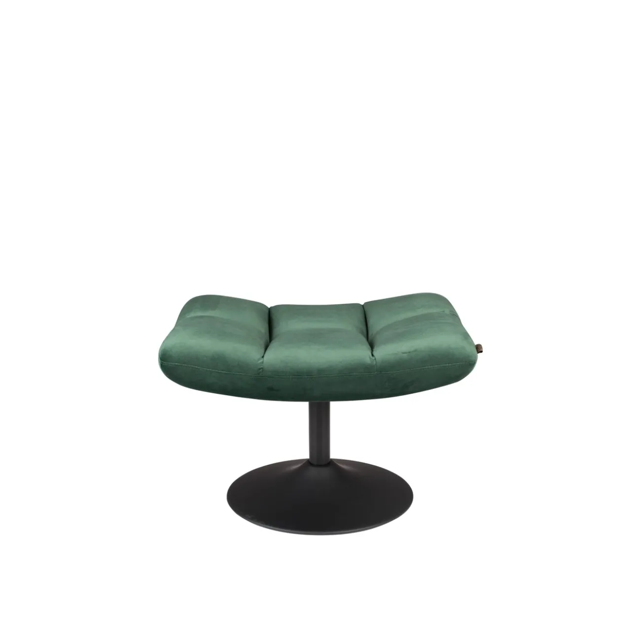 Hocker bar velvet green