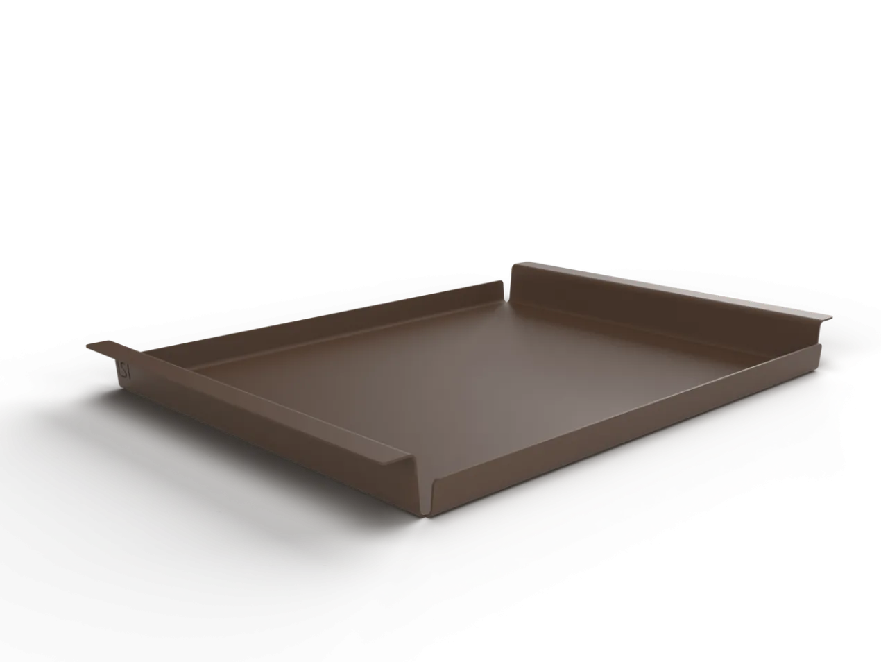 Hocker Dienblad Large - Flip Tray - Bruin