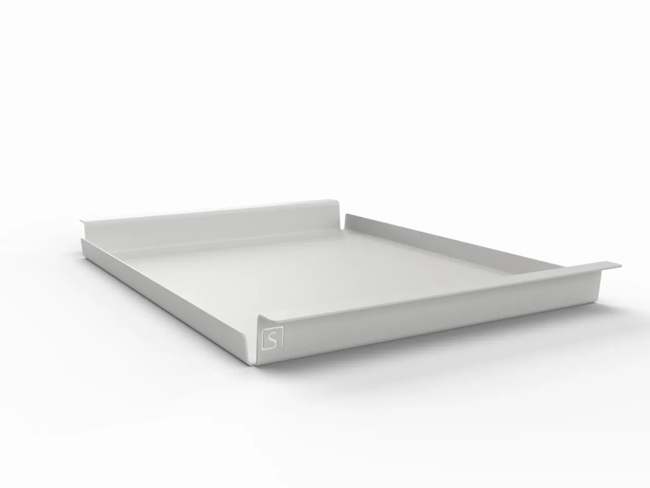 Hocker Dienblad Large - Flip Tray - Wit
