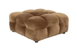 Hocker hackman velours cognac