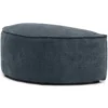 Hocker halfrond Segment be cotton blue