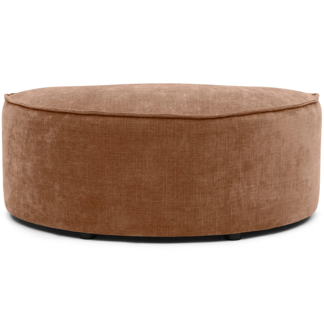 Hocker halfrond Segment be cotton copper