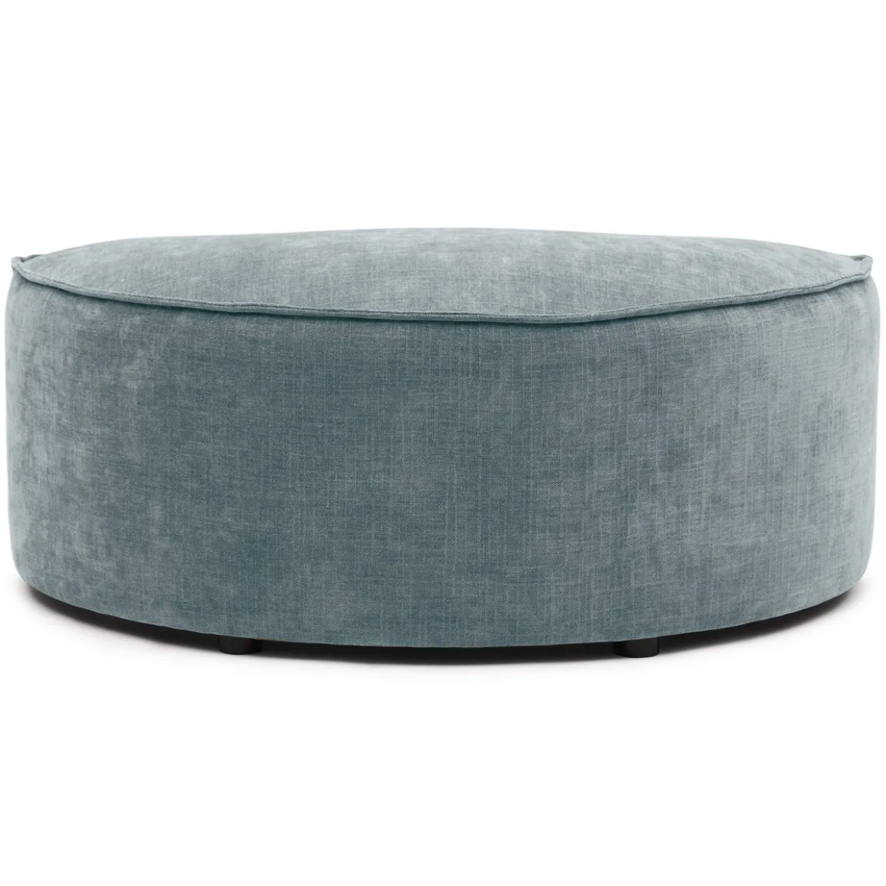 Hocker halfrond Segment be cotton denim