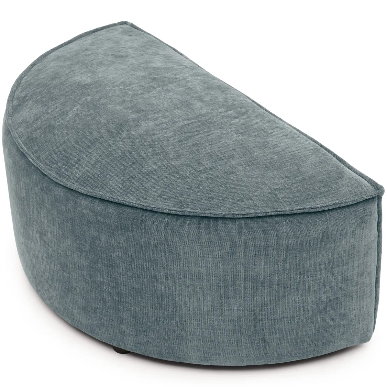 Hocker halfrond Segment be cotton denim