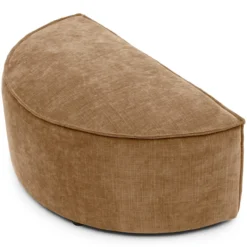 Hocker halfrond Segment be cotton ocher