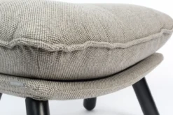 Hocker lazy sack licht grijs