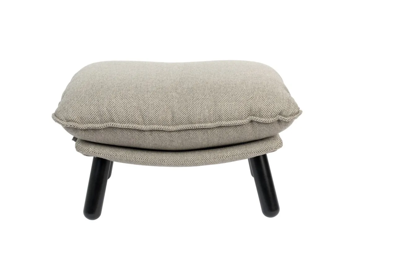 Hocker lazy sack licht grijs
