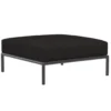 Hocker Level ottoman charcoal
