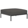 Hocker Level ottoman dark grey