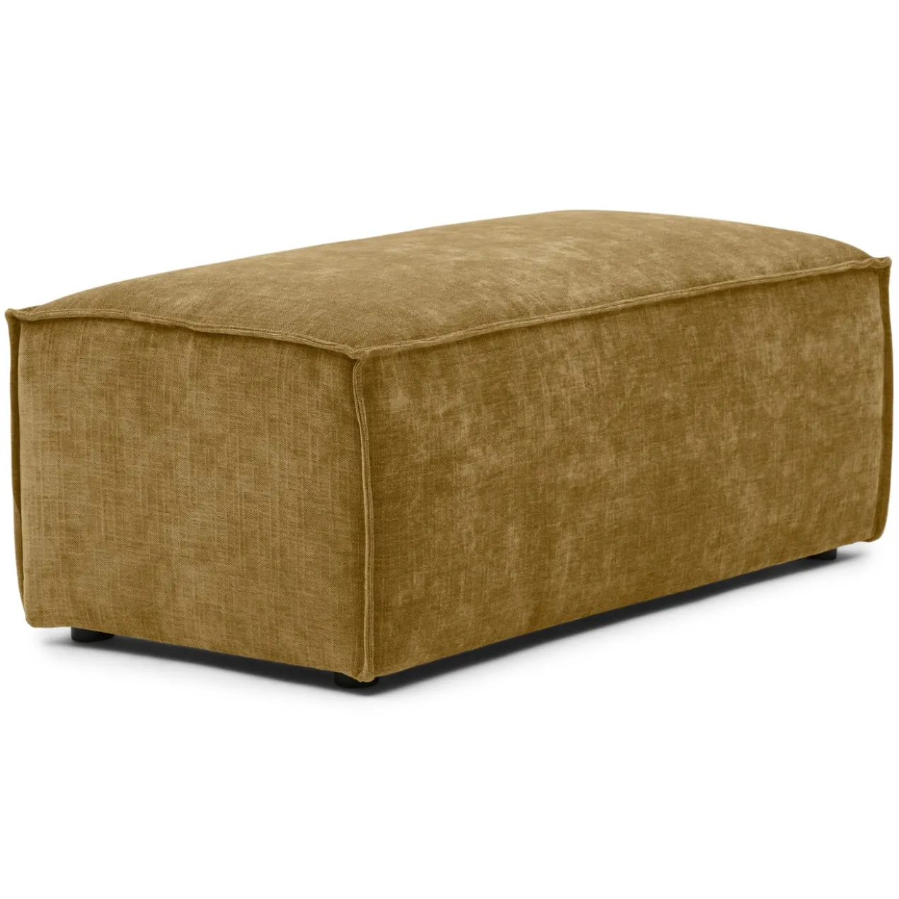 Hocker small Segment be cotton mustard