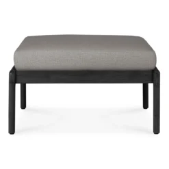 Hocker Teak Jack zwart mocha