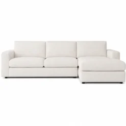 Hoekbank Avero beige chaise longue rechts