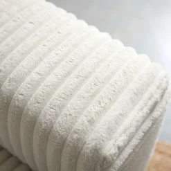 Hoekbank Avero crème chaise longue links